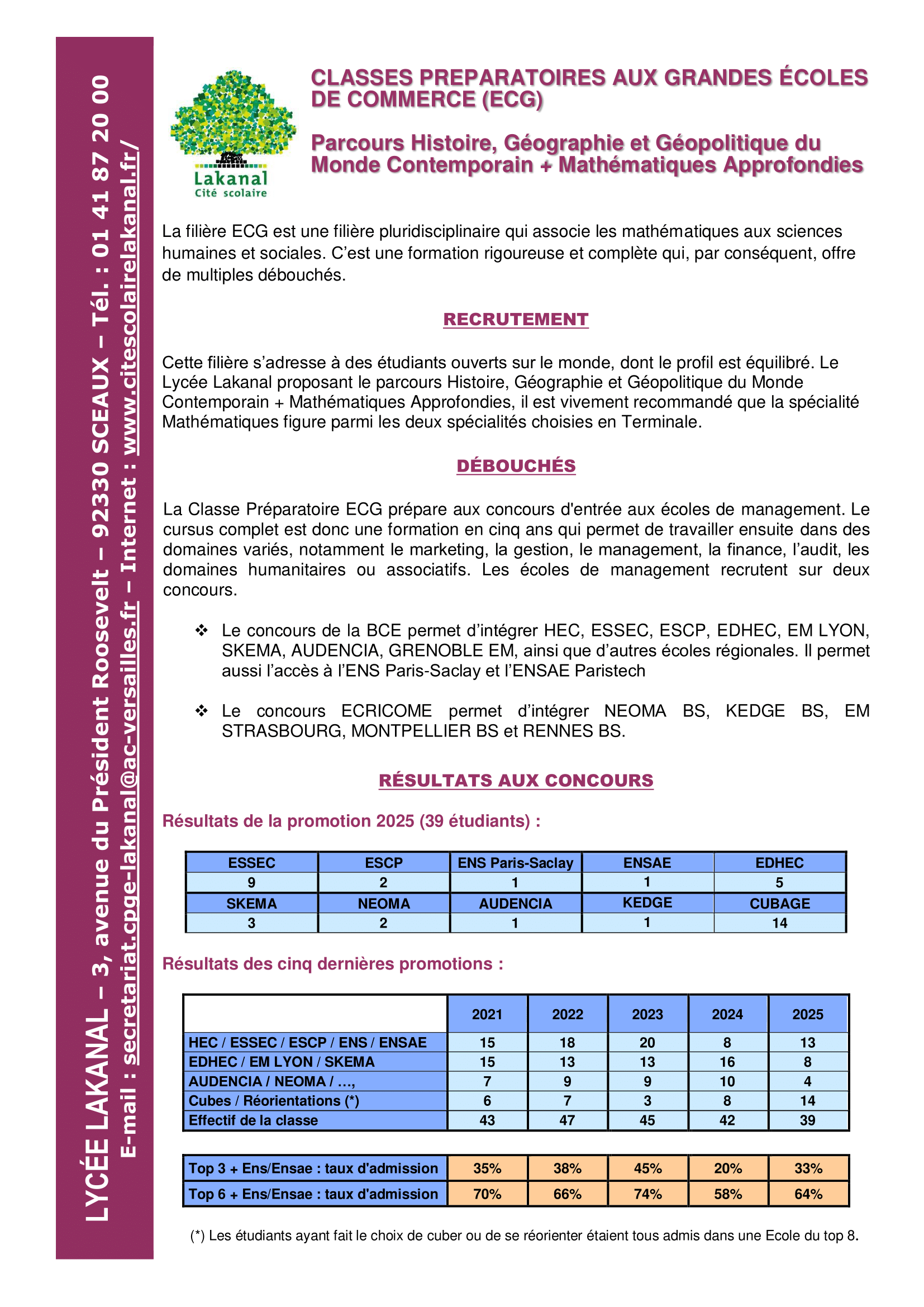plaquette ecg 2025 2026 1