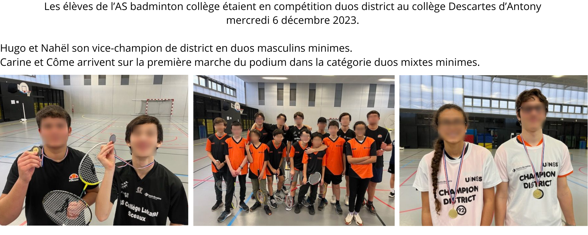 Bad duo district collge 06 12 23