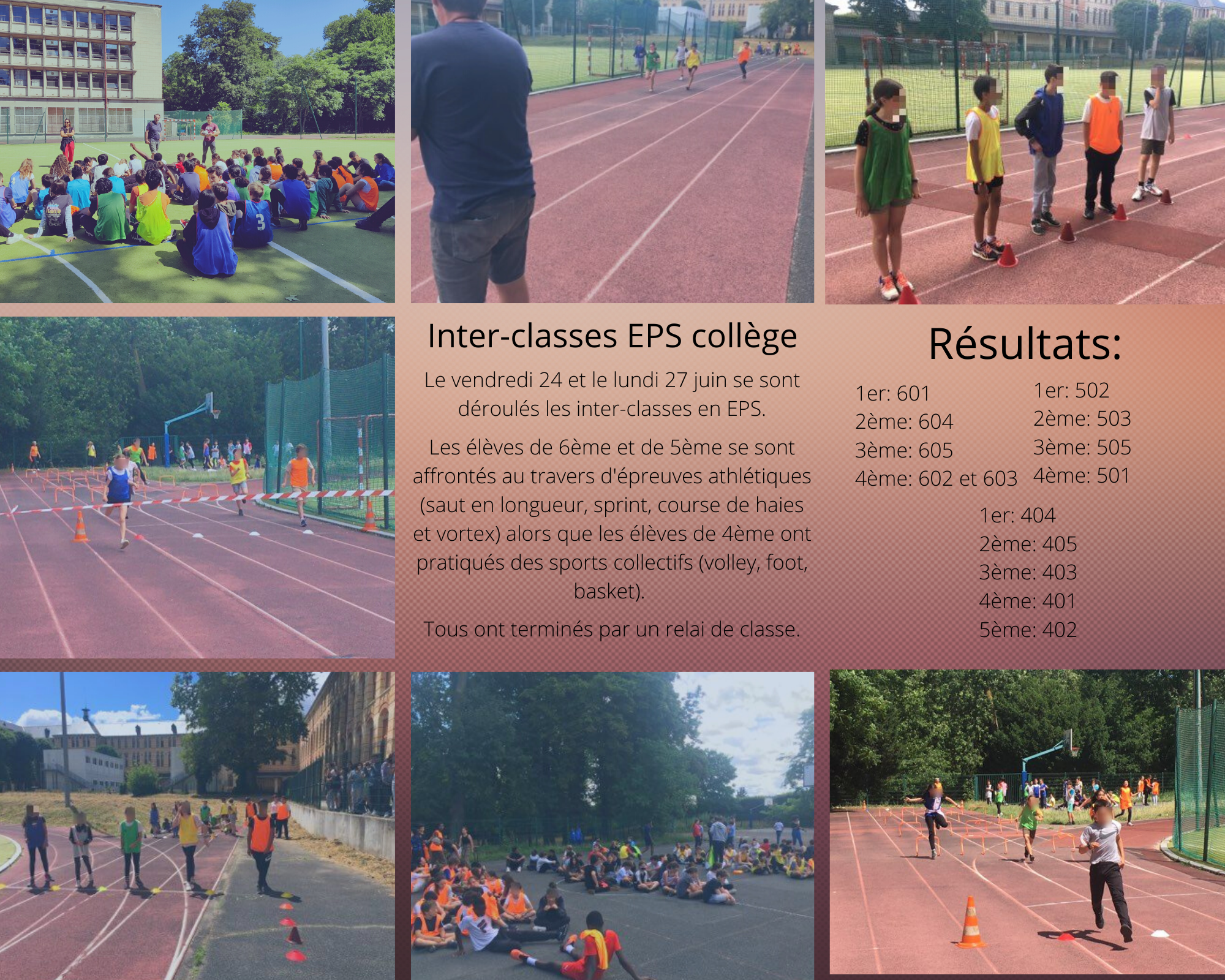 Inter classes collge EPS 20221