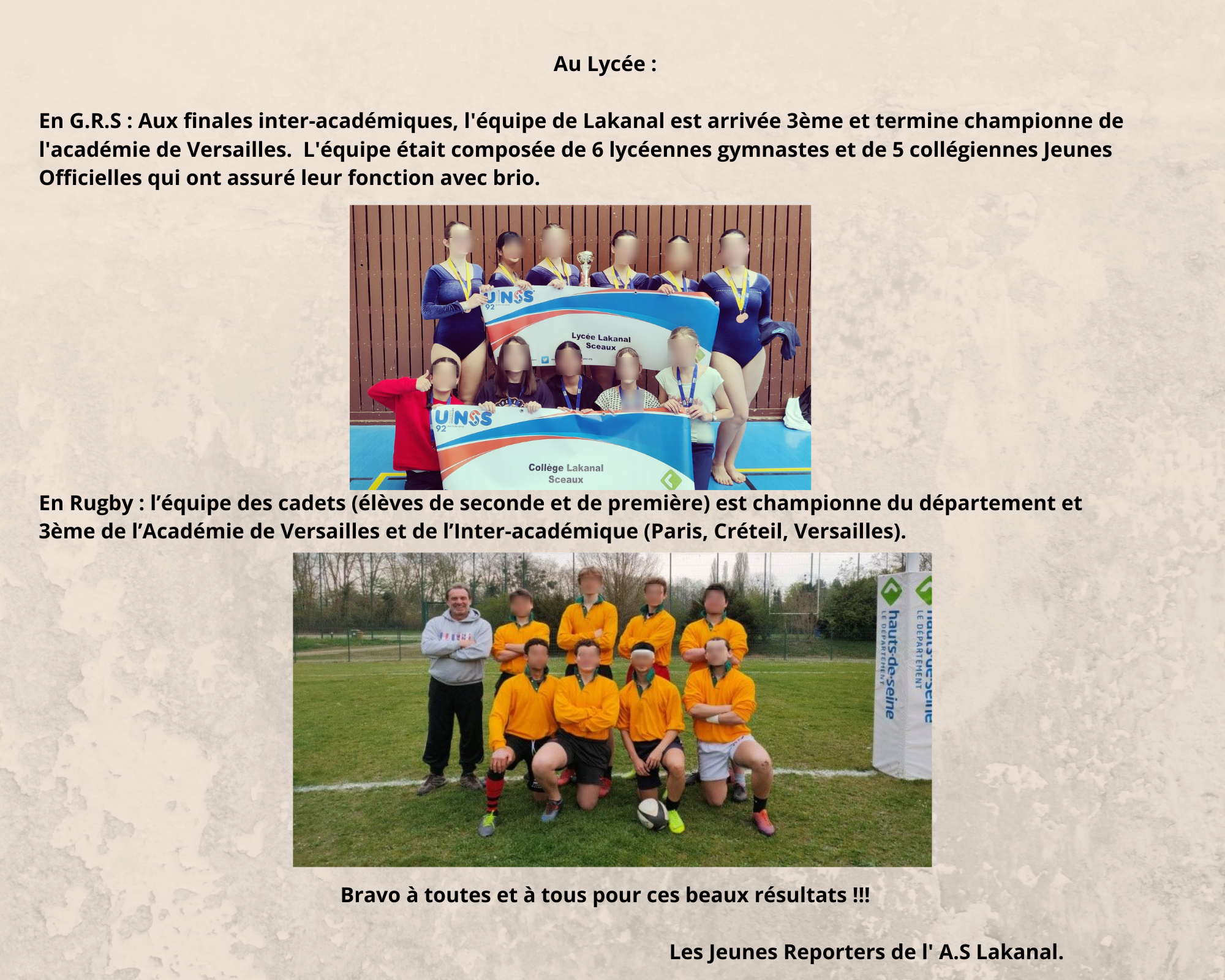 AS rsultats 20 avril 2022 lyce