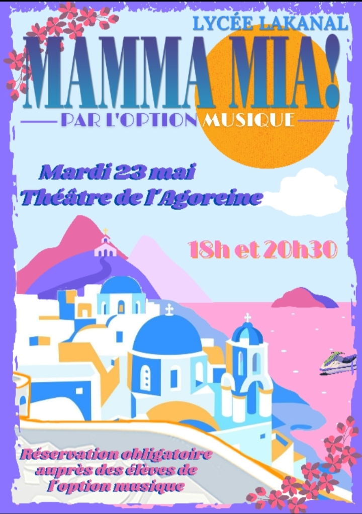 Affiche Mamma Mia