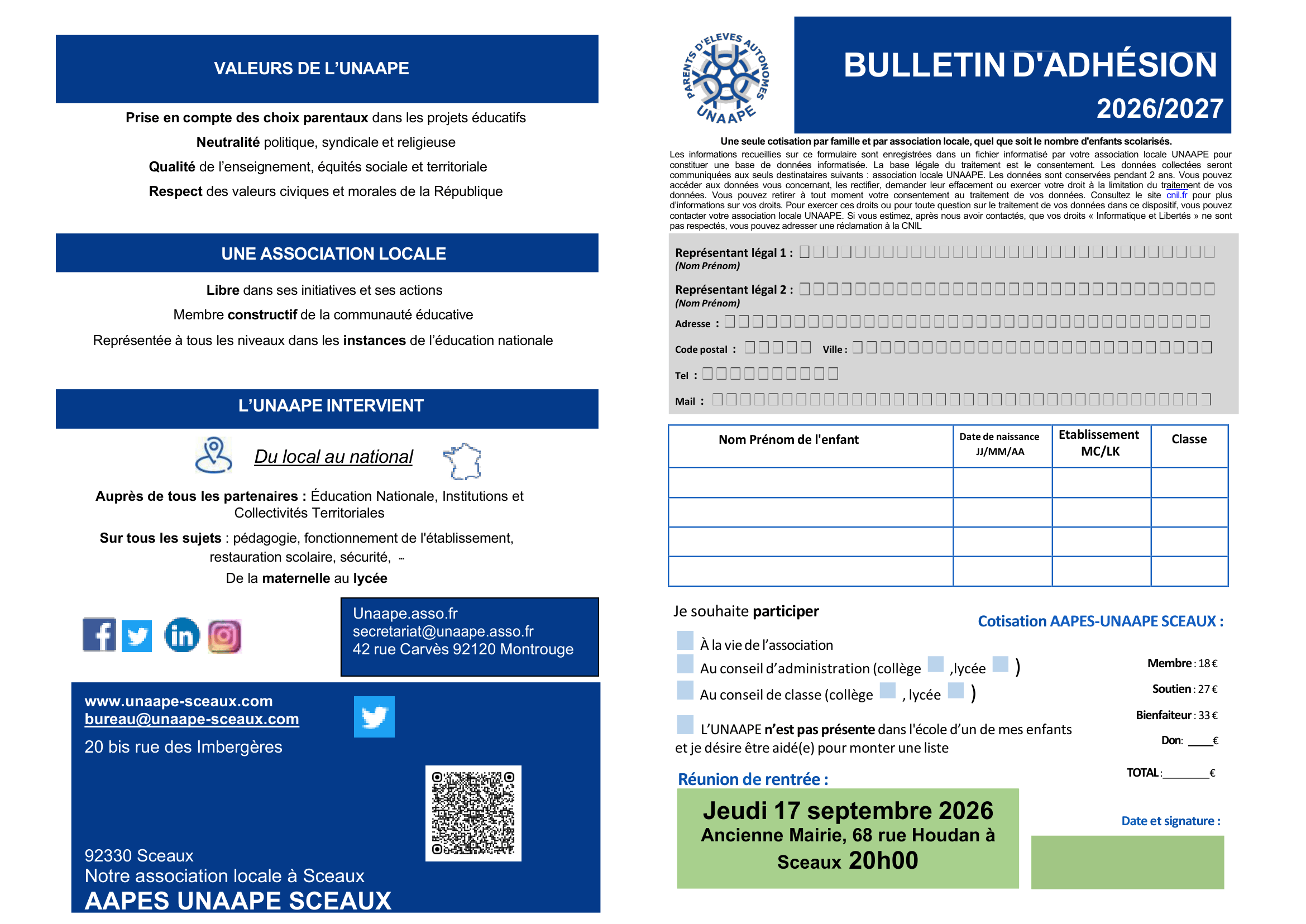 plaquette rentree unaape 2026 lk mc a4 2