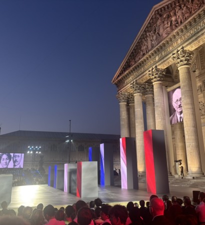 Entrée de Marc Bloch au Panthéon