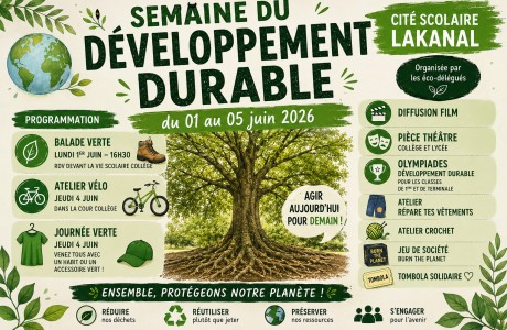 Semaine du développement durable