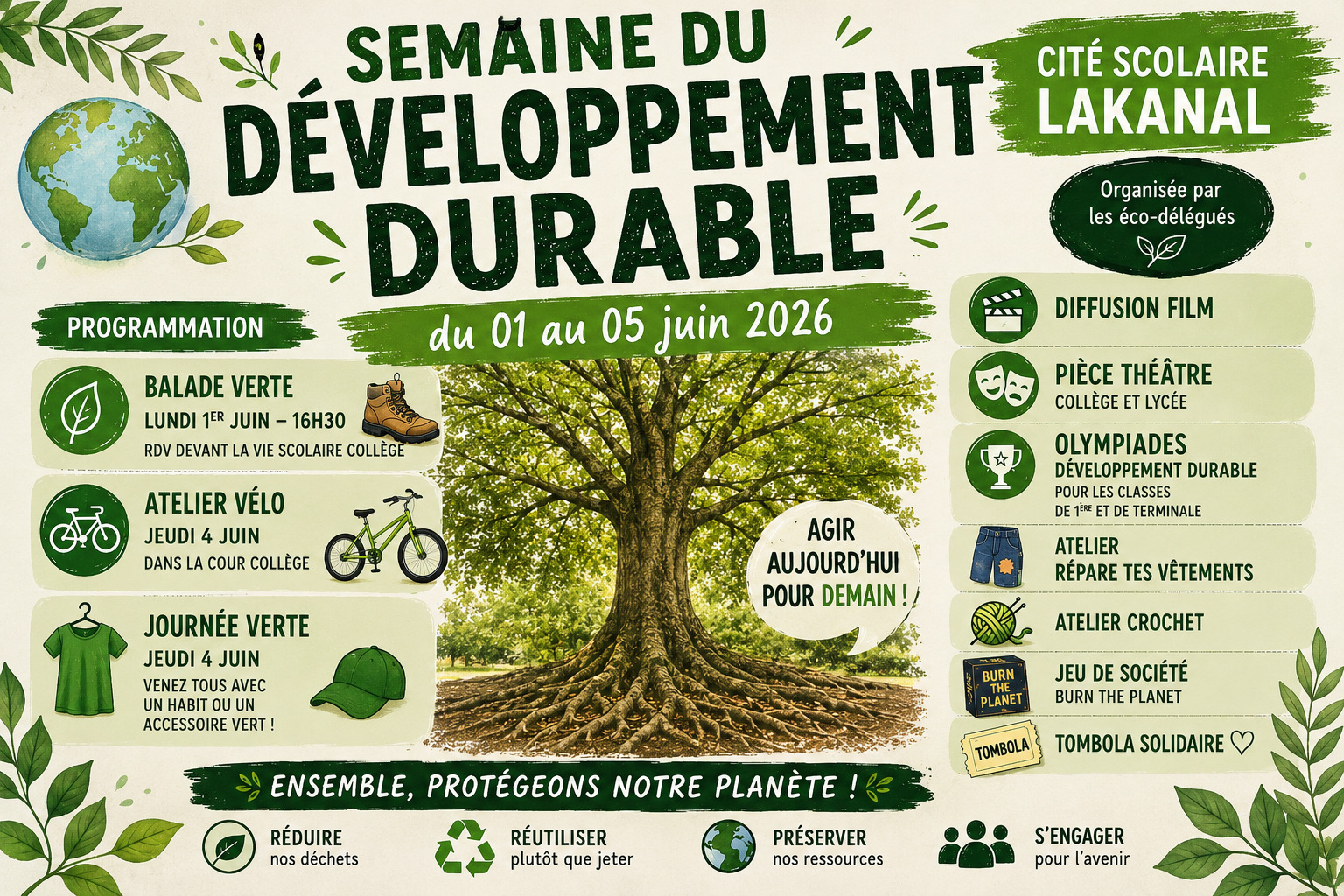 Semaine du développement durable Semaine du développement durable