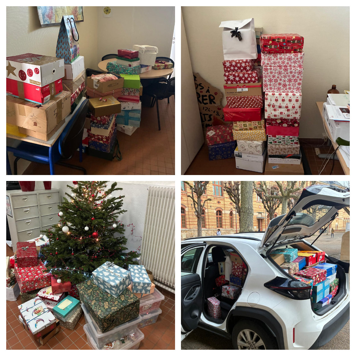 Succès de la collecte solidaire "Boites de Noël" Succès de la collecte solidaire "Boites de Noël"