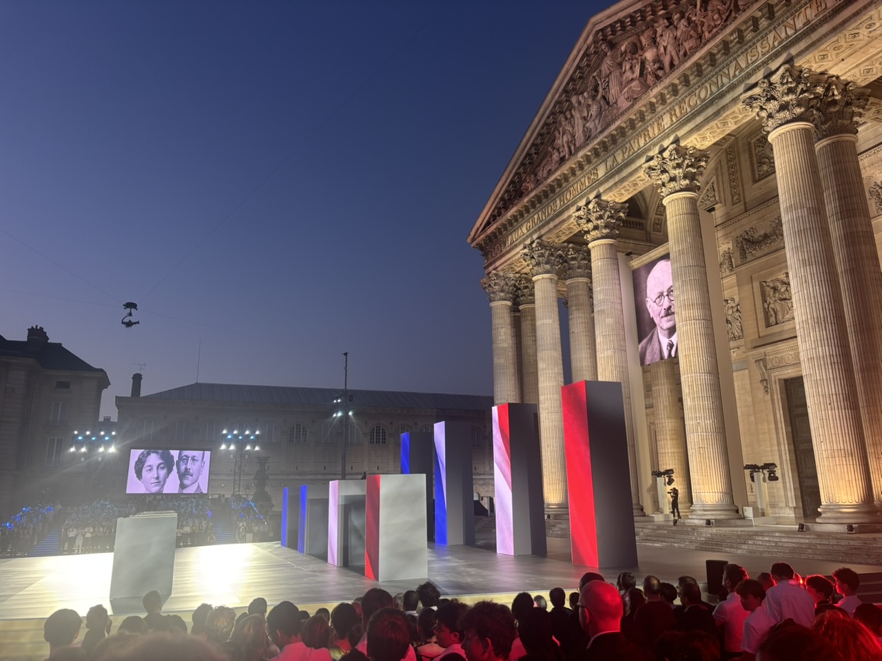 Entrée de Marc Bloch au Panthéon